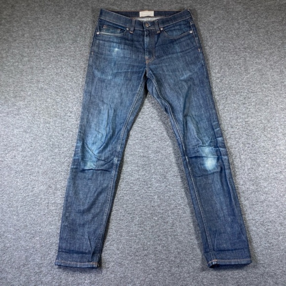 Everlane‎ The Slim Jean Jeans Mens 29 x 32 Blue Skinny Distressed